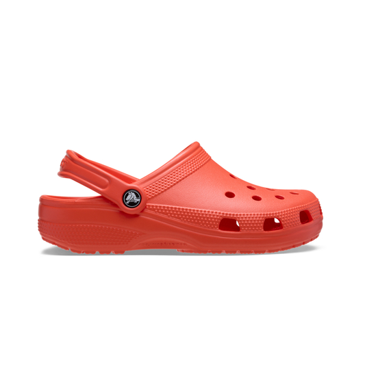 Kids Crocs classic clogs Starfish -red, orange, slip-on