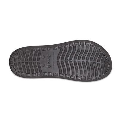 Grippy sole of single Crocs flip