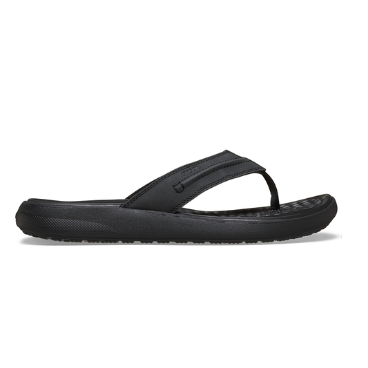 Single Crocs black flipflop