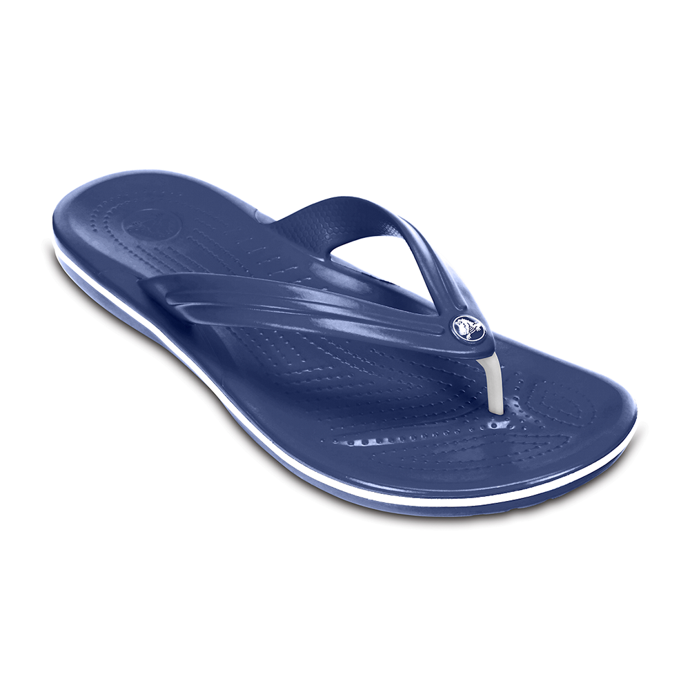 Single Crocs Crocband flip navy