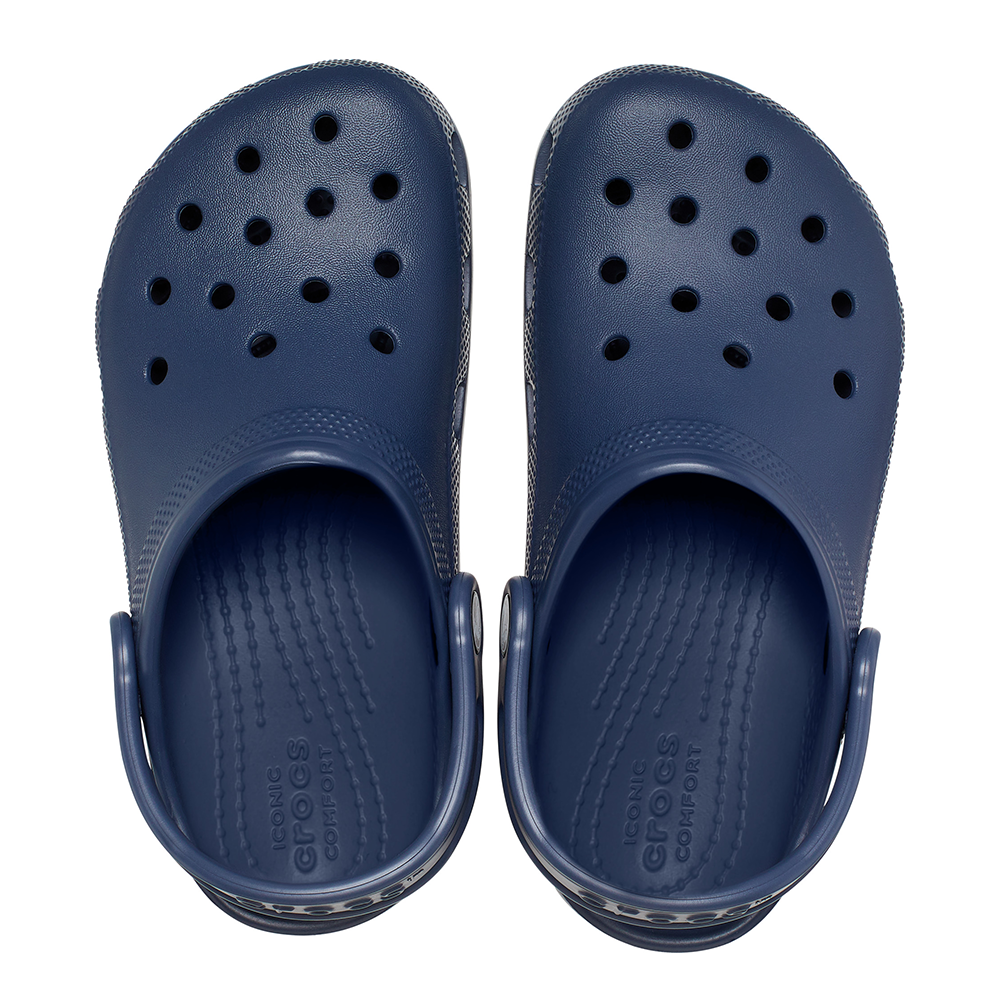 Classic navy blue Crocs kids clogs with holes for Jibbitiz decorations